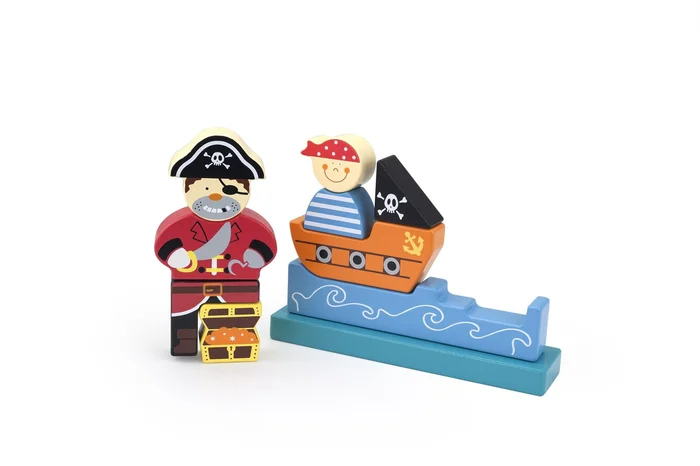 Edushape Magnetische Blöcke Pirat