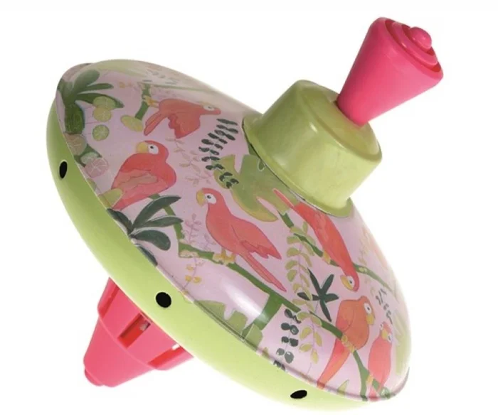 Egmont Toys Brummkreisel Metall Papagei 13 cm