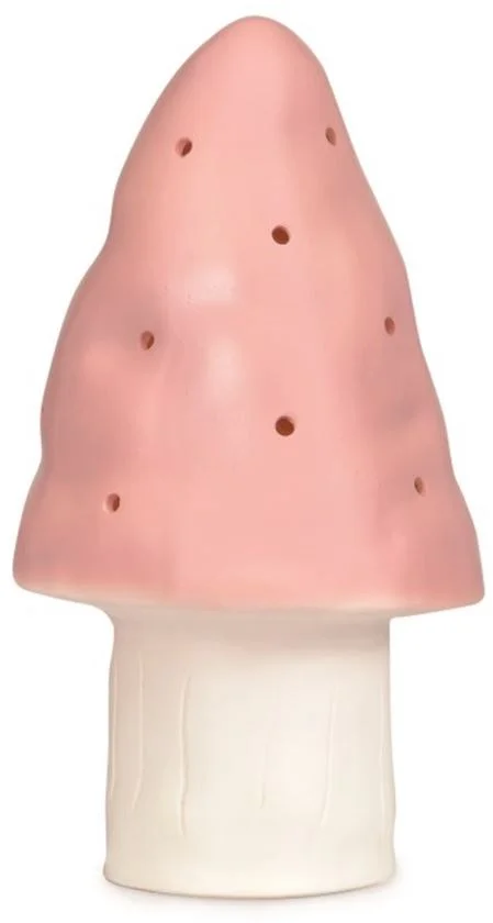 Egmont Toys Heico Lampe Pilz 28 cm rosa vintage