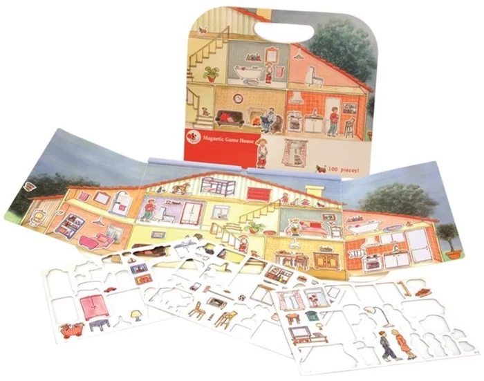 Egmont Toys Magnetisches Spiel Haus 25×24 cm