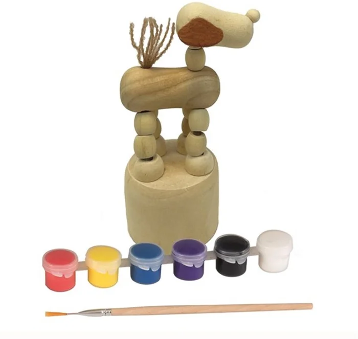 Egmont Toys Schiebepuppe Hund zum Bemalen