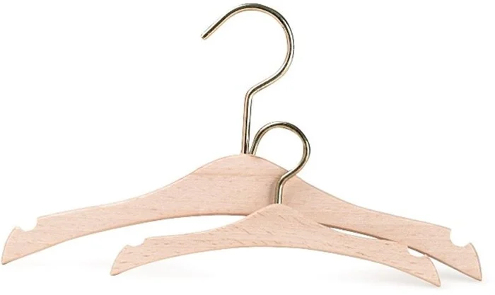 Egmont Toys Set Kleiderbügel Holz 13 cm (6 Stück)