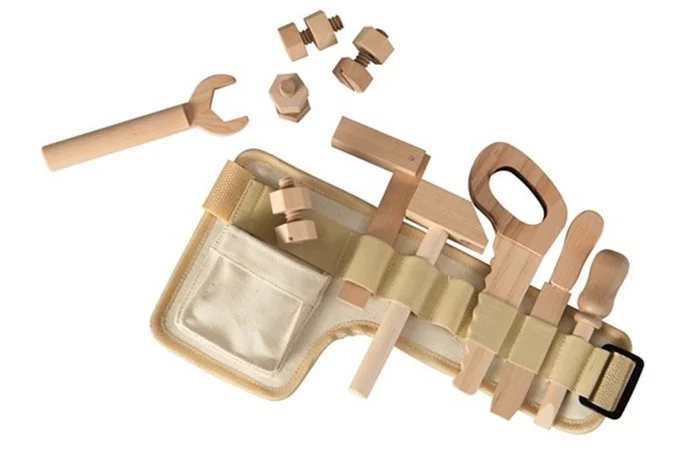 Egmont Toys Werkzeuggürtel aus Holz 30×15 cm