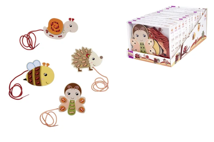 Eichhorn – Fädelspiele Tiere, 15 Teile