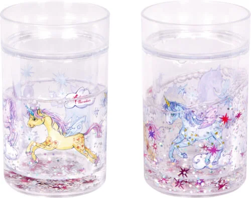 Einhorn-Paradies – Glitzerbecher (1 Stück)