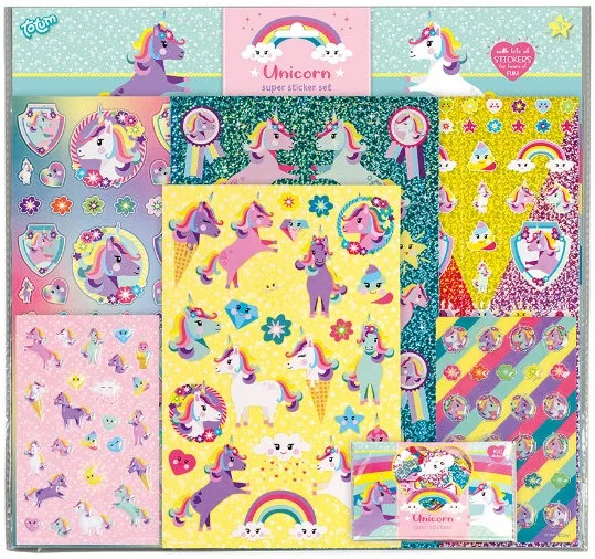 Einhorn-Super-Sticker-Set 071766