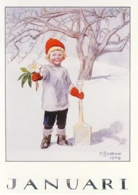 Elsa Beskow „Januar“