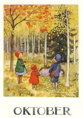 Elsa Beskow „Oktober“