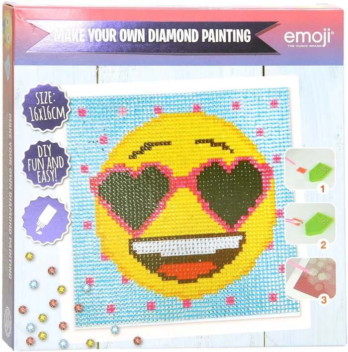 Emoji Diamond Painting – Glasses