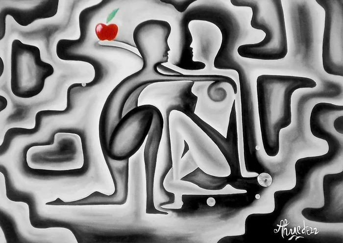 Enjoy Puzzle Adam und Eva – 1000 Teile