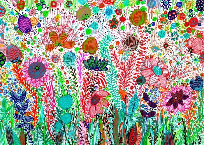 Enjoy Puzzle Blooming Wilderness – 1000 Teile