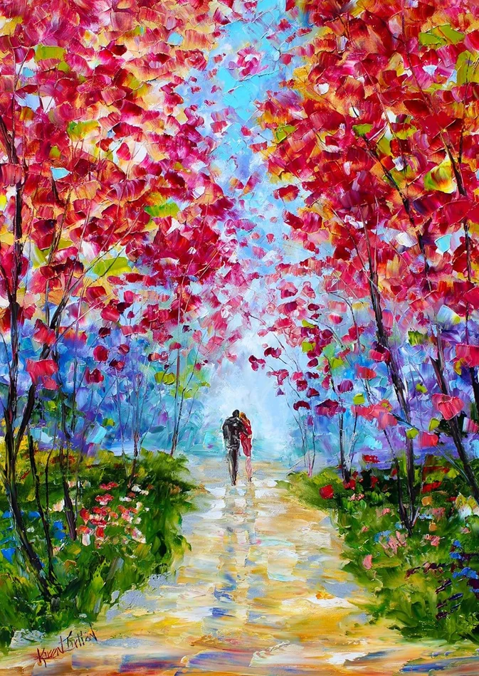 Enjoy Puzzle Spring Blooms Romance – 1000 Teile