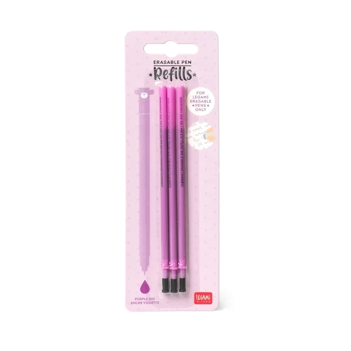 Erasable Pen Refills – Ersatzmine für löschbaren Gelstift PURPLE