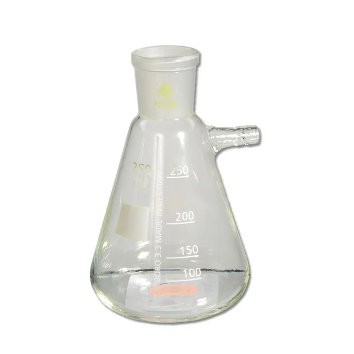 Erlenmeyerkolben mit seitlicher Olive