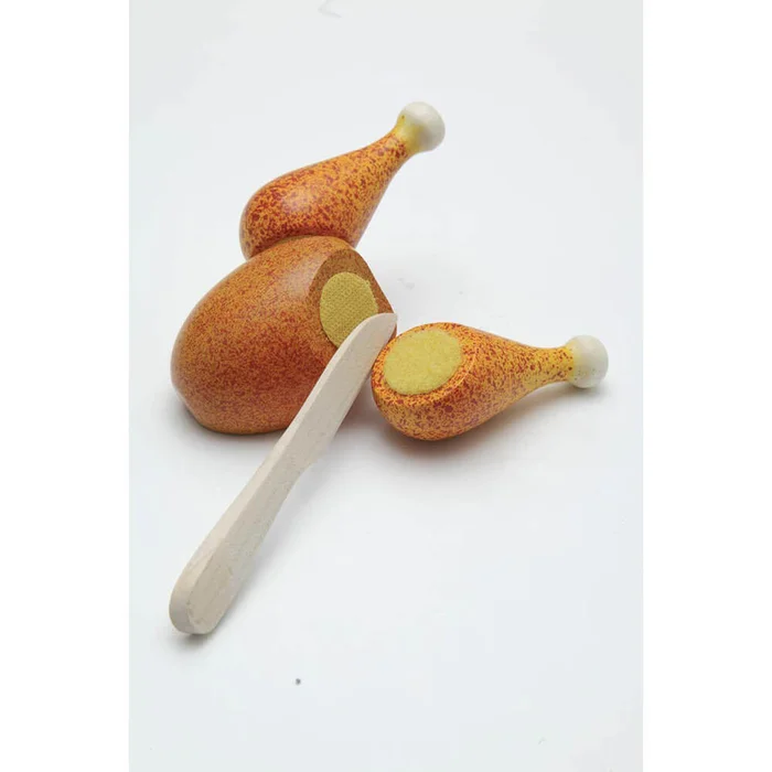 Erzi Grillhähnchen zum Schneiden – Kaufladenzubehör