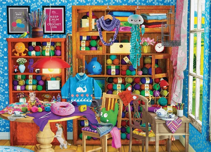 Eurographics All you Knit is Love – 1000 Teile