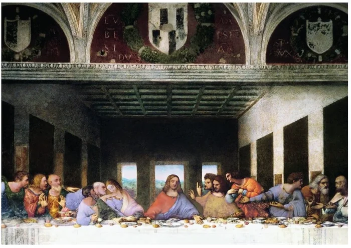 Eurographics Das letzte Abendmahl – Leonardo da Vinci (1000)