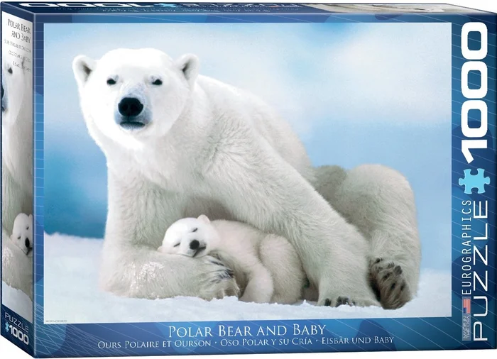 Eurographics Eisbär und Baby – 1000 Teile