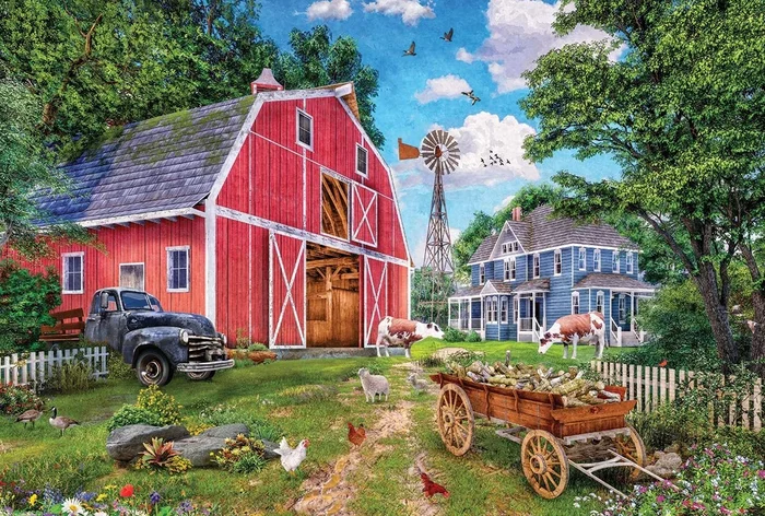 Eurographics Family Farm Tin (550)
