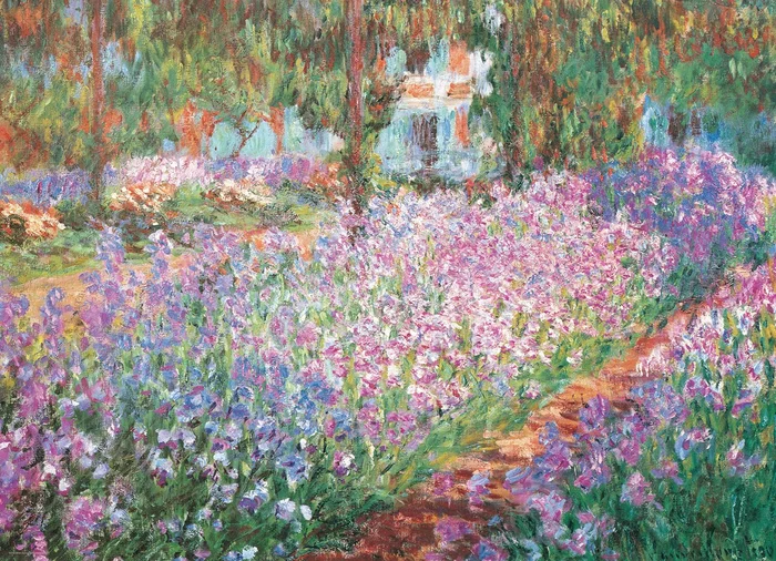 Eurographics Monets Garten – Claude Monet (1000)