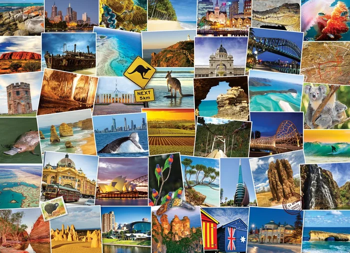 Eurographics Puzzle Australia – Globetrotter – 1000 Teile