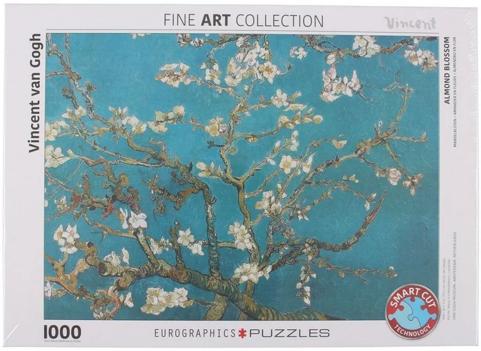 Eurographics puzzle Van Gogh: Blühende Mandelbaumzweig – 1000 Teile