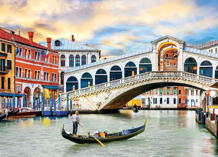 Eurographics Puzzle Venice Rialto Bridge – 1000 Teile