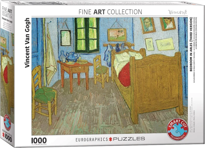 Eurographics Schlafzimmer in Arles – Vincent van Gogh (1000)