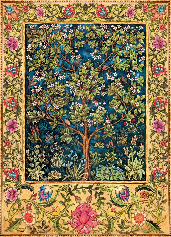 Eurographics Tree of Life Wandteppich – William Morris (1000)