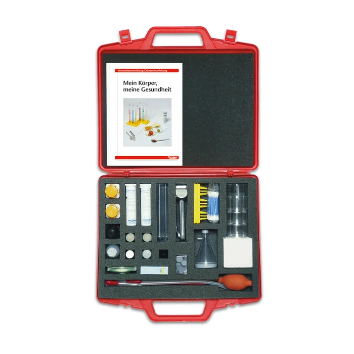 Experimentierbox „Mein Körper, meine Gesundheit“ – hier bei Wiemann Lehrmittel