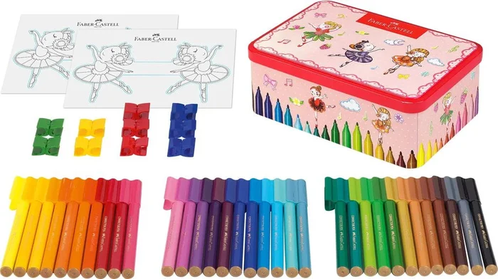 Faber-Castell Filzstift Connector Ballerinabox