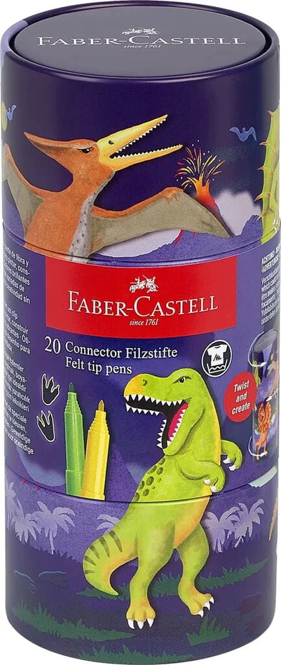 Faber-Castell Filzstift Connector Dino