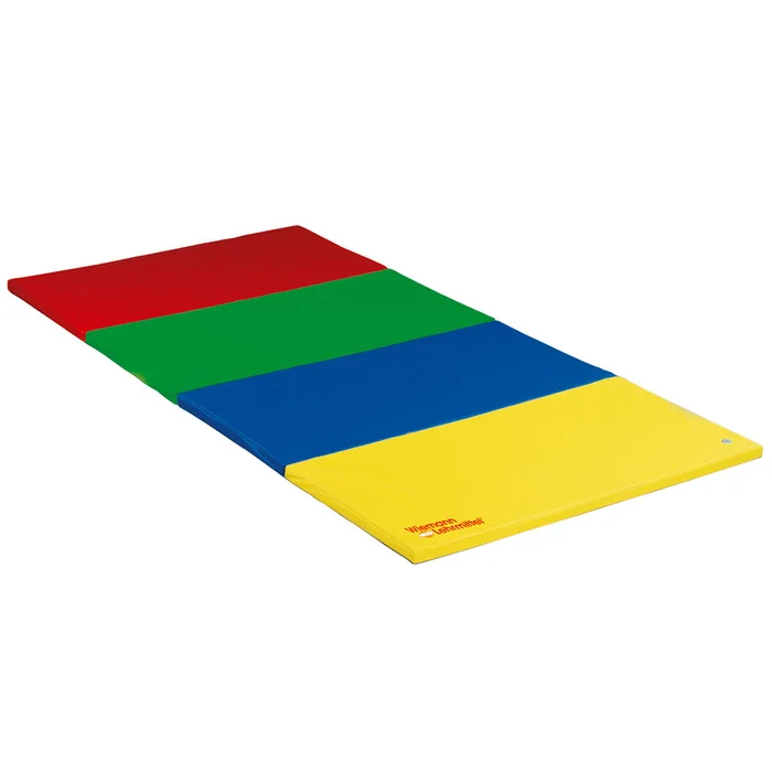 Faltmatte in Rot, Grün, Blau und Gelb