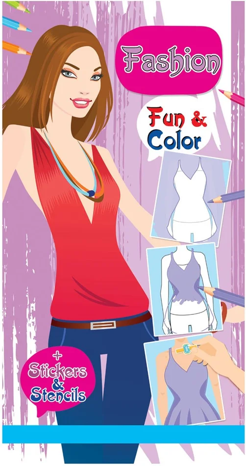 Fashion Fun & Color Kleurboek