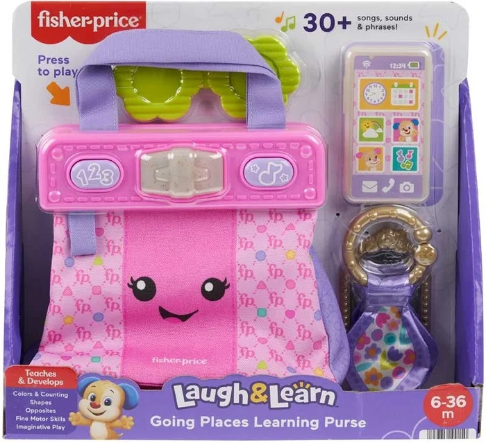 FISHER PRICE – LAUGH & LEARN GOING PLACES LEARNING PURSE