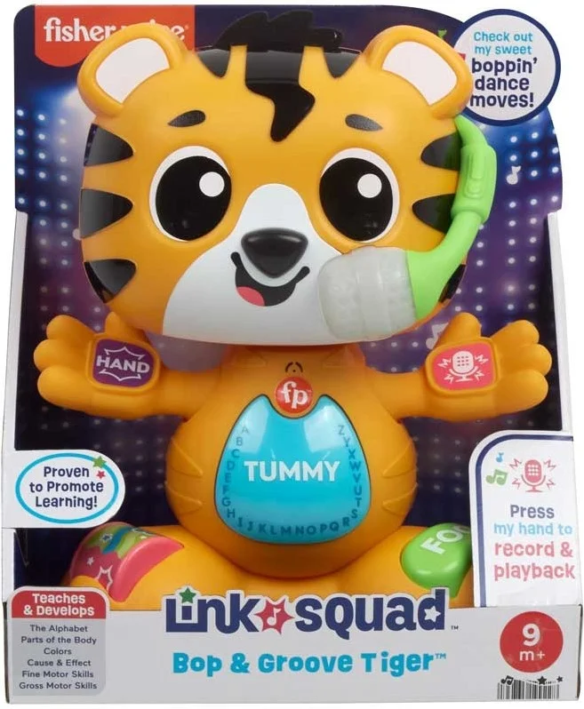FISHER PRICE – LINK SQUAD BOP & LEARN TIGER