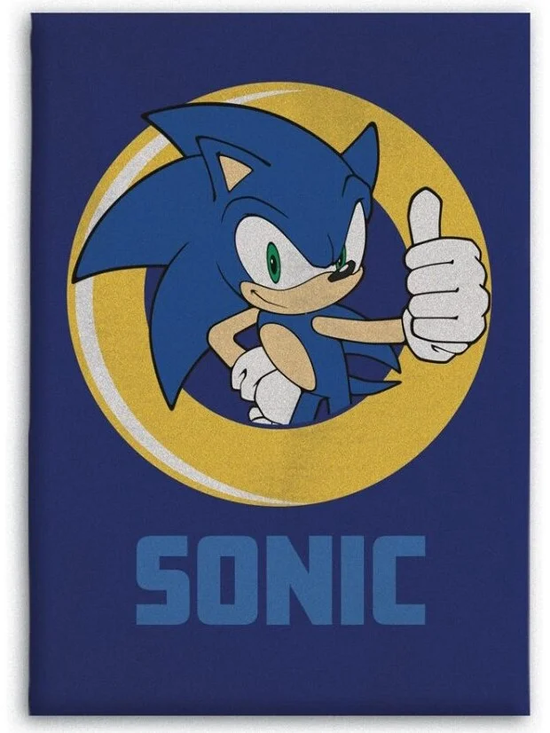 Fleece Deken Sonic, 100x140cm