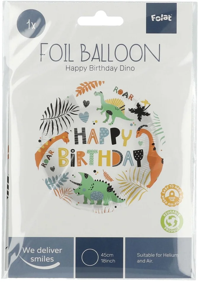 Folieballon Dinosaurus 45 cm