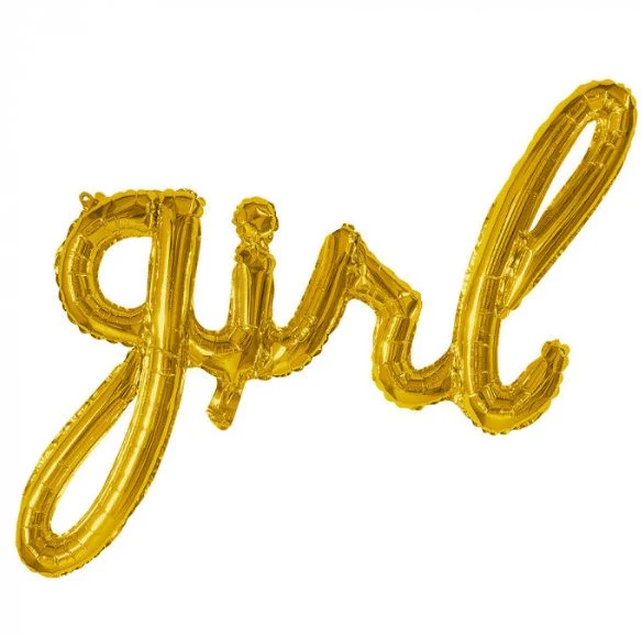 Folienballon Mädchen 70×60 cm 53242