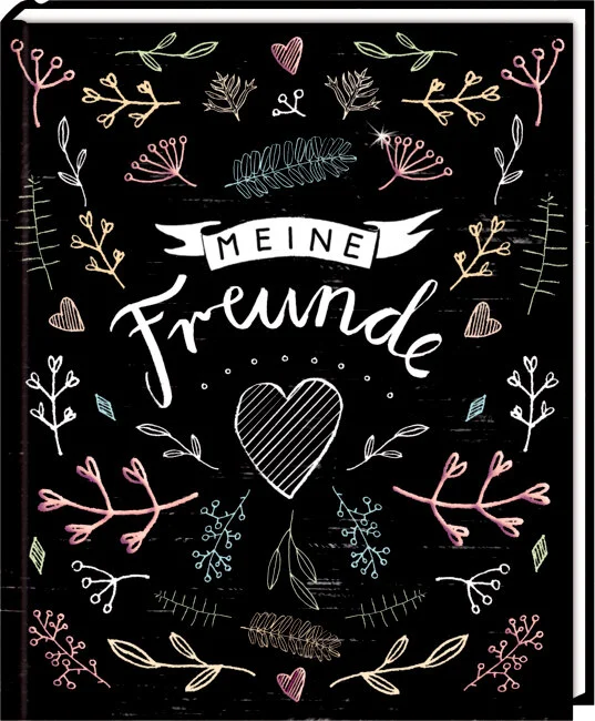 Freundebuch – Handlettering – Meine Freunde