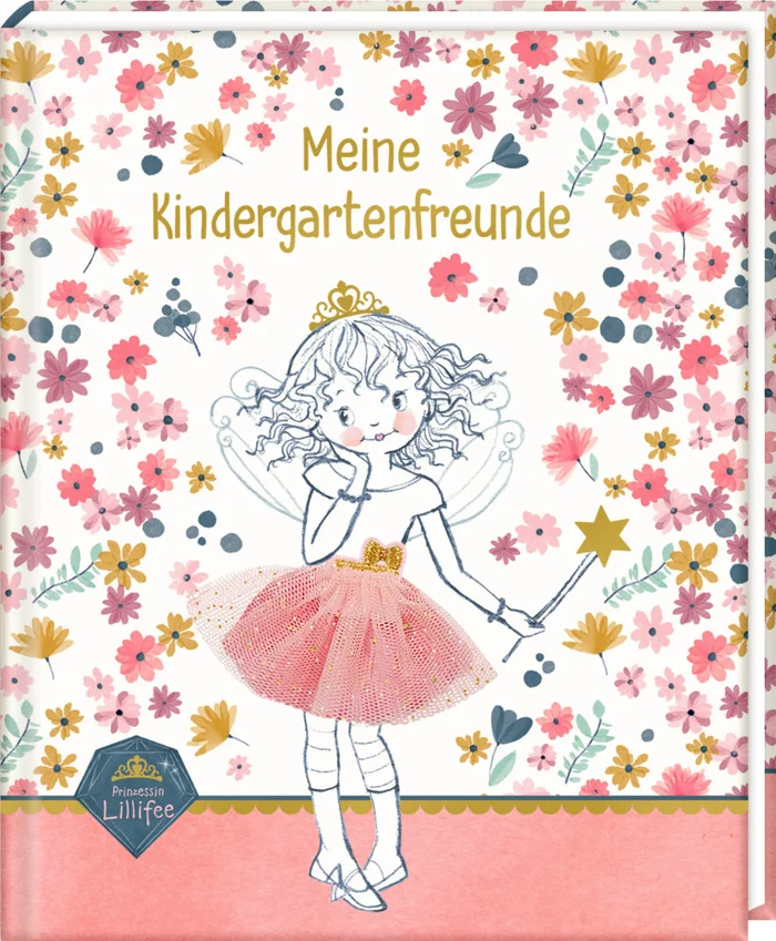 Freundebuch Meine Kindergartenfreunde (Prinzessin Lillifee – Glitter & Gold)