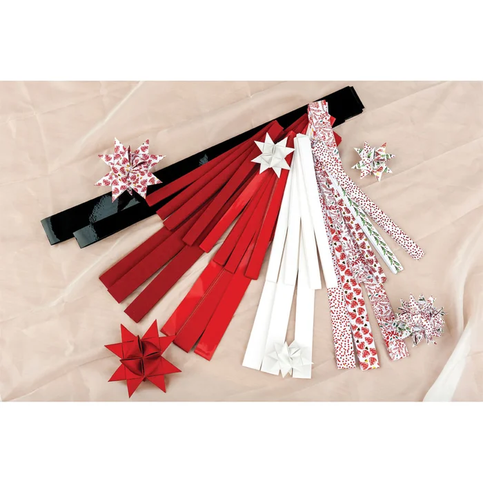 Fröbelstern Streifen