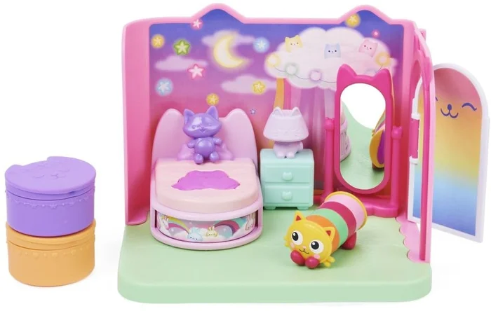 Gabby’s Dollhouse Deluxe Zimmer Kissen Katzenschlafzimmer