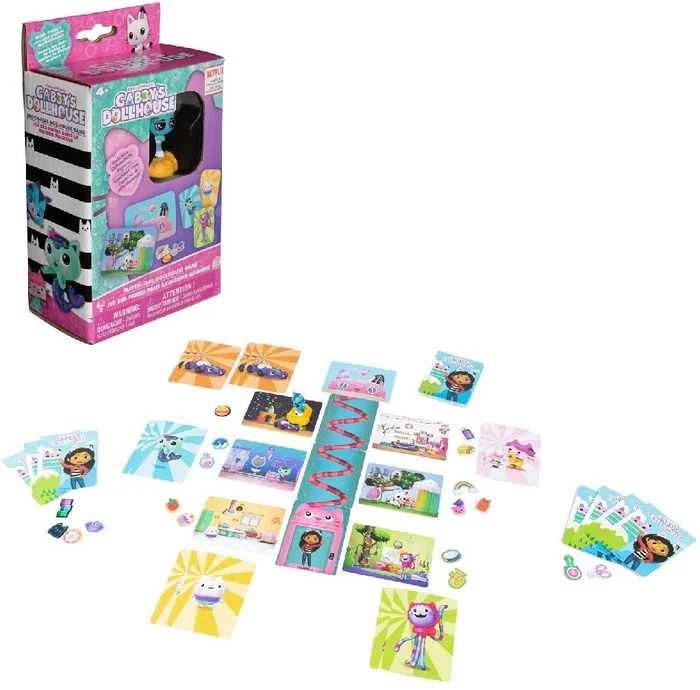 Gabby’s Dollhouse Magische Poppenhuis Kaartspel