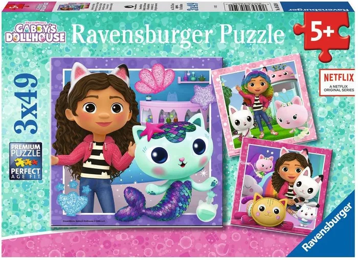 Gabby’s Poppenhuis Legpuzzel, 3x49st.