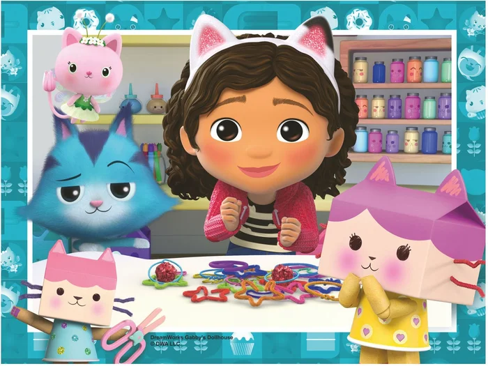 Gabby’s Poppenhuis Legpuzzel 4in1