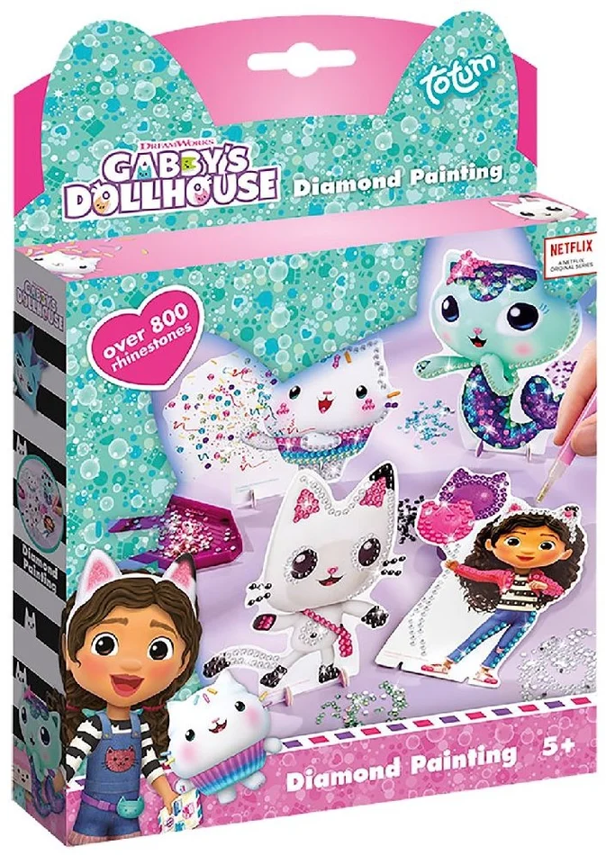 Gabbys Puppenhaus-Diamantgemälde