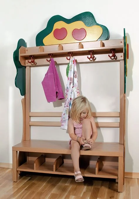 Garderobenaufsatz oben Apfelbaum