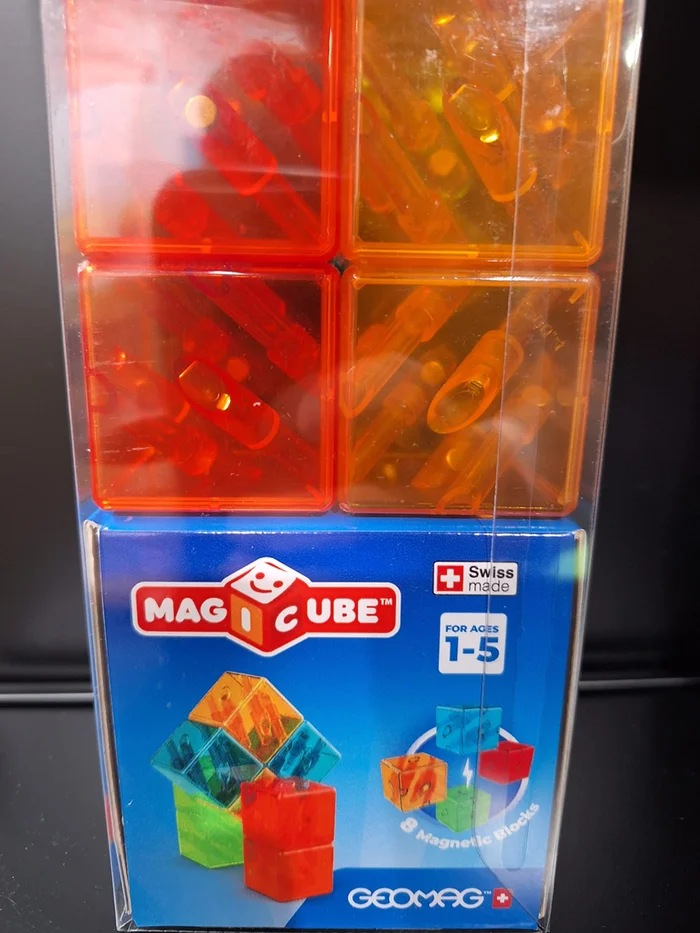 Geomag Geomag Magicube Gems Colors Crystal 8 pcs