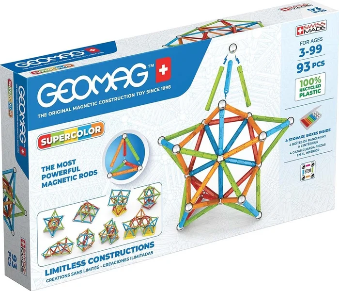 Geomag Super Color Recycled, 93dlg.